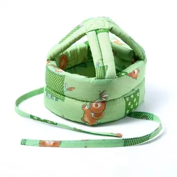 Шапка-шлем противоударный для детей, цвет микс