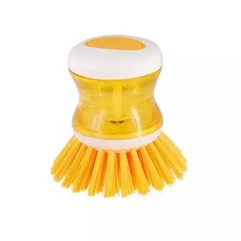 Щетка для мытья посуды с емкостью для моющего средства