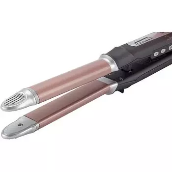 Щипцы для волос Polaris PHS-2210КTi, выпрямитель/завивка (65вт,керамика,LED, терморег)