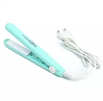 Щипцы-гофре мини LuazON LW-26, 25 Вт, керамическое покрытие, бирюзовый