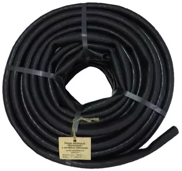Шланг ГИДРОАГРЕГАТ поливочный резиновый кордовый Волжский эконом 18 мм 25 метров черный