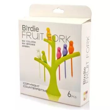 Шпажки для канапе на подставке Birdie Fruit Fork