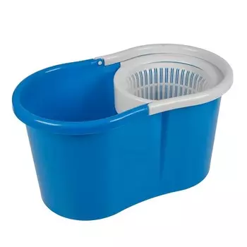 Швабра с отжимом Spin and Go 2 (Magic Mop), синяя