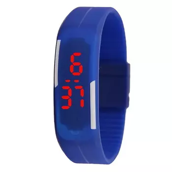 Силиконовые часы Sport, Синий