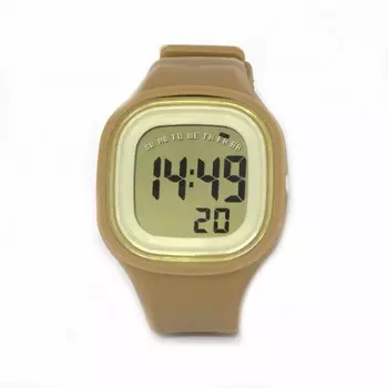 Силиконовые LED часы SHORS SH-689, Бежевый