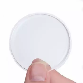 Силиконовый спонж для макияжа, тонального крема - форма круглый