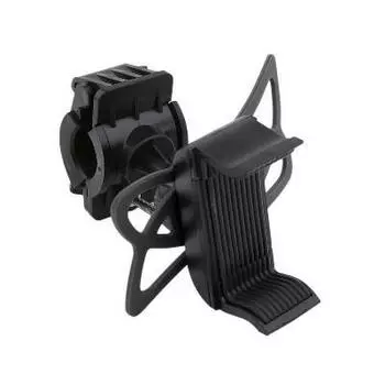 Силиконовый универсальный держатель для телефона Bicycle Phone Holder, 360 градусов, чёрный