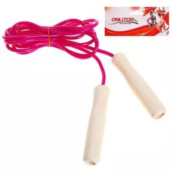 Скакалка резиновая - 3м, цвет - микс