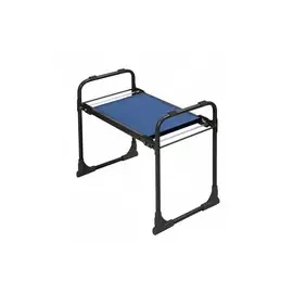 Скамейка садовая СКМ с мягким сиденьем, чёрный