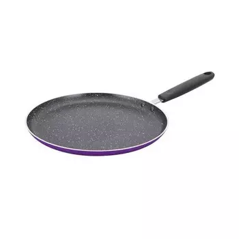 Сковорода блинная с антипригарным покрытием non- stick под мрамор MercuryHaus, MC - 6339 (12) 28 см, сиреневый