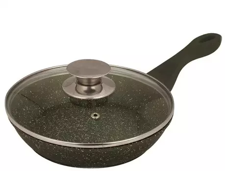 Сковорода со стеклянной крышкой ZEIDAN Z-90181, 24 см