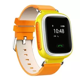 Smart Baby Watch Q60 - детские часы с GPS, Оранжевый