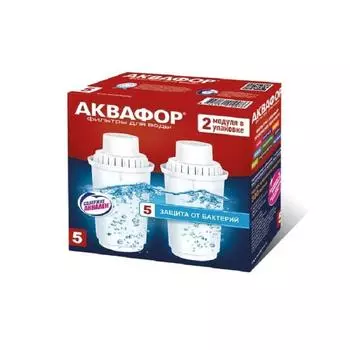 Сменная кассета Аквафор В-100-5, 2 шт.