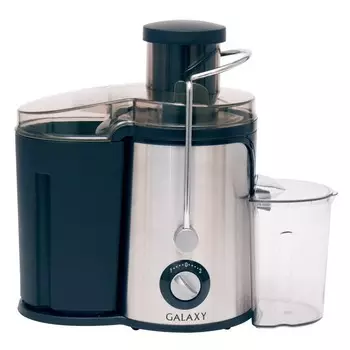 Соковыжималка Galaxy GL 0806, 700 Вт, широкая загрузочная горловина диаметром 70мм рассчитана на целое яблоко, 2скорости обработки
