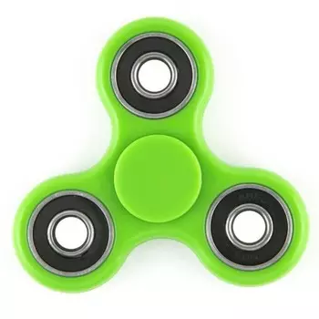 Спиннер из цветного пластика - цвет микс