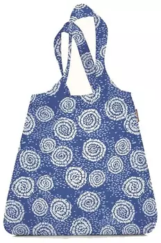 Сумка складная Mini maxi shopper batik strong blue