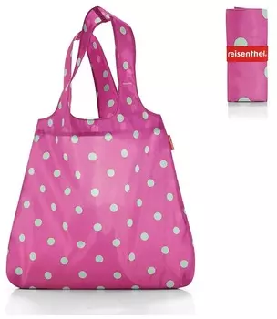 Сумка складная Mini maxi shopper magenta dots