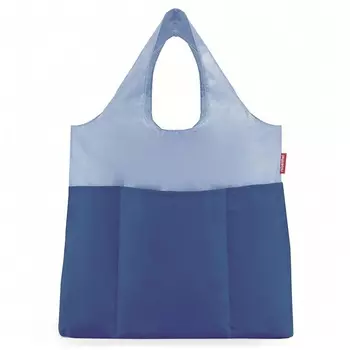 Сумка складная Mini maxi shopper plus bicolor голубая