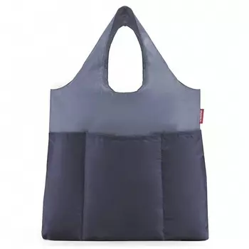 Сумка складная Mini maxi shopper plus bicolor синяя