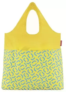 Сумка складная Mini maxi shopper plus signature lemon