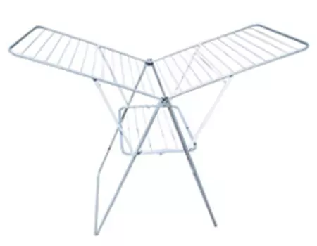 Сушилка для белья Волжаночка СН-313 напольная БАБОЧКА 22 м (сереб. метал.)