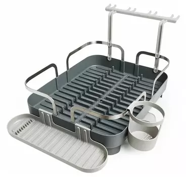 Сушилка для посуды Holster, белая