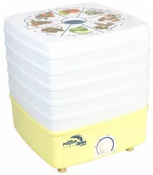 Сушилка Ротор Дива-Люкс СШ-010 (5 поддонов, белый) белый/бежевый