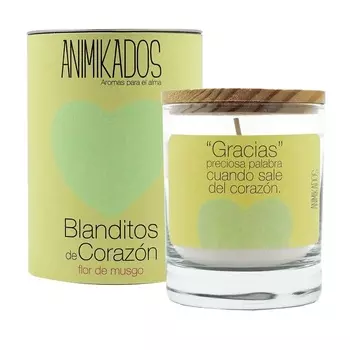 Свеча ароматическая Animikados, True Friends, Белый мускус, 40 ч.