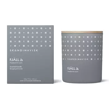 Свеча ароматическая FJALL с крышкой, 200 г