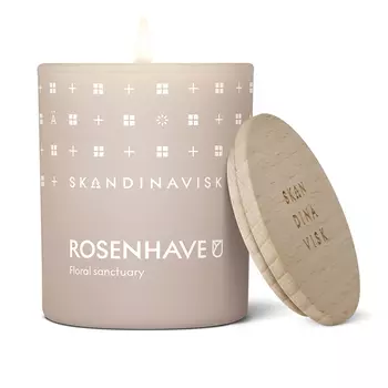 Свеча ароматическая ROSENHAVE с крышкой, 65 г (новая)