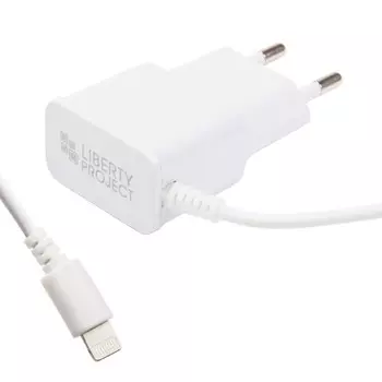 СЗУ «LP» 2,1 А для Apple Lightning 8-pin (белое/европакет)