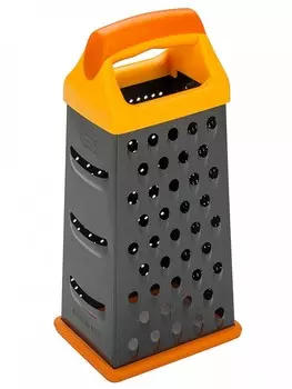 Терка четырехгранная Regent Inox, 23 см с покрытием Non Sttic, Linea Presto