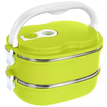 Термо ланч-бокс двойной Bento