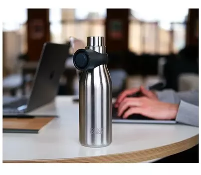 Термобутылка Loop, 500 мл, антрацит