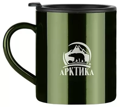 Термокружка Арктика 802-200, 0.2 л болотный