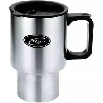 Термокружка BIOSTAL-АВТО NMР-450C, нерж.,0.45л, пласт.ручка &amp;