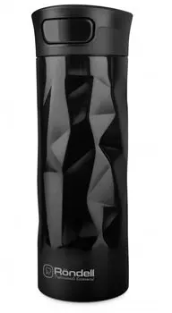 Термокружка Rondell Brilliance RDS-1115, 0.35 л черный