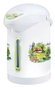 Термопот Optima AP-433R белый пластик