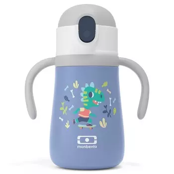 Термос детский MB Stram 360 мл blue Dino
