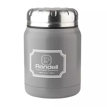 Термос для еды 0,5 л Grey Picnic Rondell 943-RDS