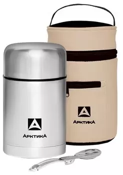 Термос для еды Арктика 301-750А, 0.75 л серебристый