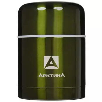 Термос для еды Арктика 302-500, 0.5 л болотный