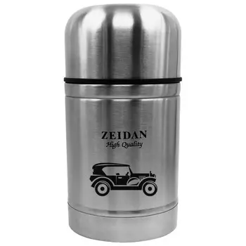 Термос Zeidan Z-9035 из нержавеюшщей стали обеденный, 0.6л
