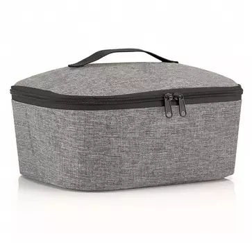 Термосумка Coolerbag M pocket twist silver