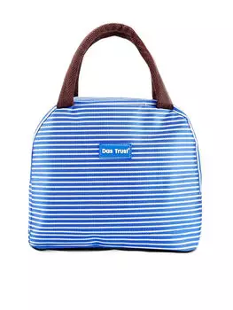 Термосумка для ланчбоксов, голубая полоска