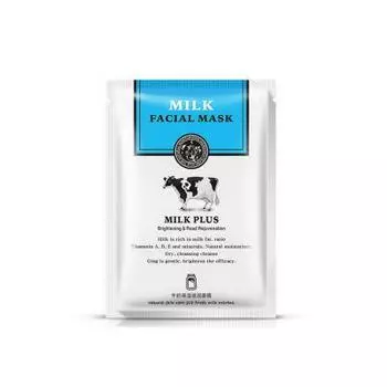 Тканевая маска для лица Rorec на основе протеинов молока