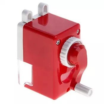 Точилка механическая для карандашей с контейнером, цвет микс