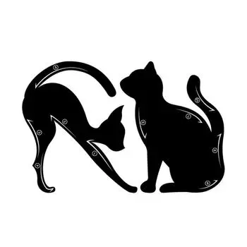Трафарет для макияжа - Котик