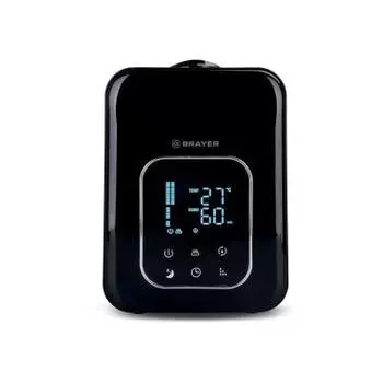 Ультразвуковой увлажнитель Brayer BR4703, 4,5 л, 25 м,( 40-80%), таймер, дисплей, 15 ч., пульт