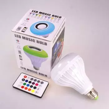 Умная лампочка-колонка Led Music Bulb